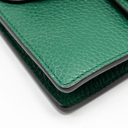 Gucci super mini Dionysus calfskin green