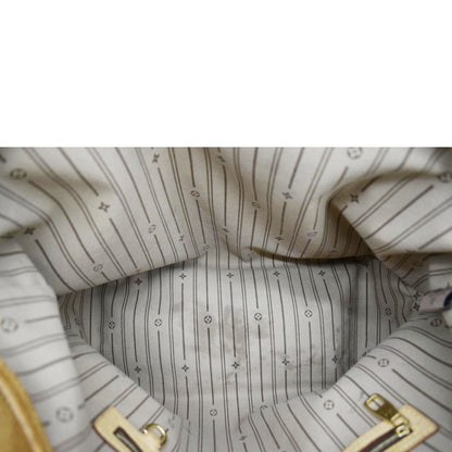 LOUIS VUITTON Delightful PM Monogram Canvas Hobo Bag Brown