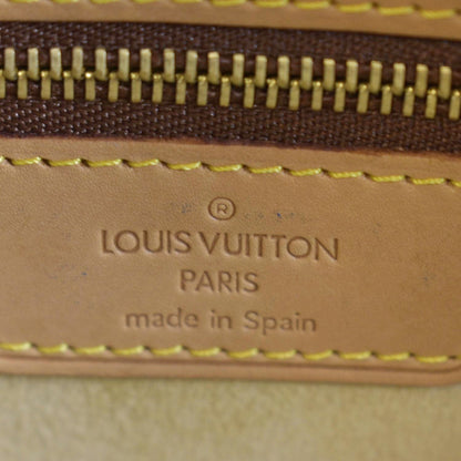 LOUIS VUITTON Luco Monogram Canvas Tote Bag Brown