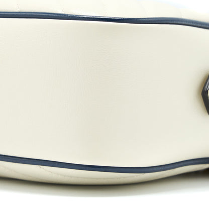 Gucci Marmont Camera Bag Calfskin White