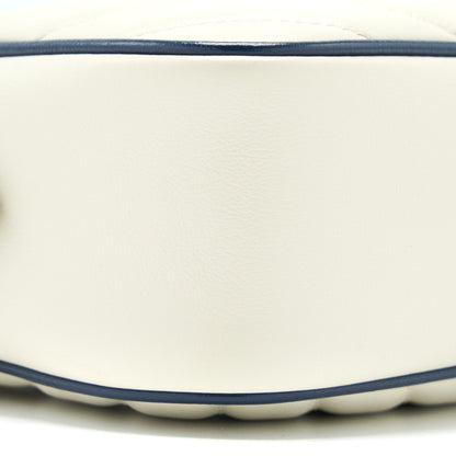 Gucci Marmont Camera Bag Calfskin White