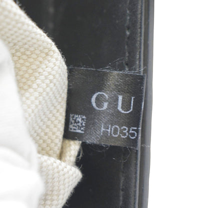 GUCCI GG Embossed Leather Tote Bag Black 232947