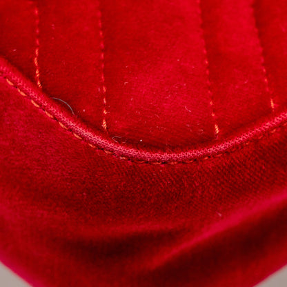 Gucci Mini GG Marmont Bag Velvet Red