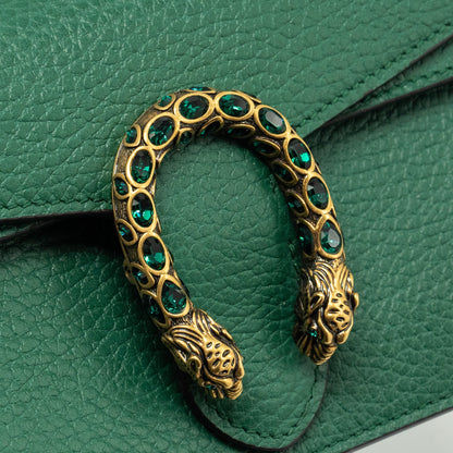 Gucci super mini Dionysus calfskin green
