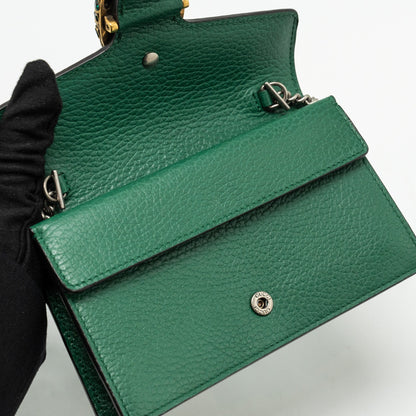 Gucci super mini Dionysus calfskin green