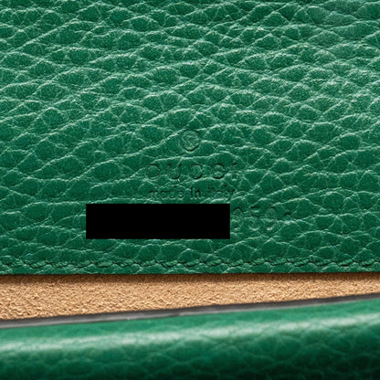 Gucci super mini Dionysus calfskin green