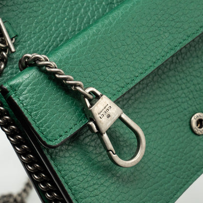 Gucci super mini Dionysus calfskin green