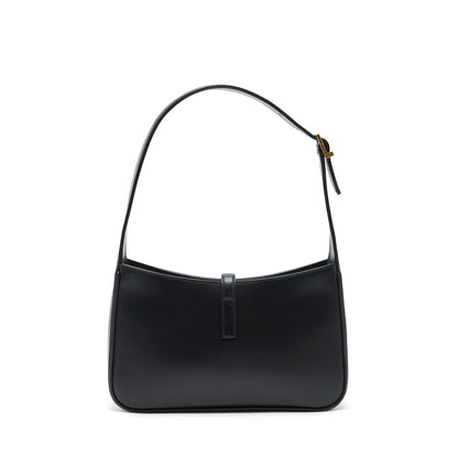Saint Laurent Le 5 A 7 Hobo Bag calfskin black GHW