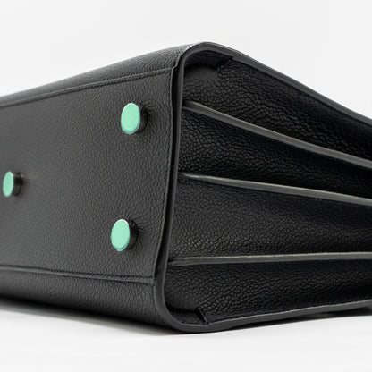 Saint Laurent Sac De Jour grained calfskin black SHW