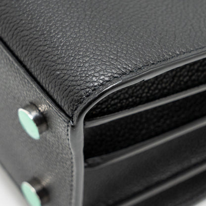 Saint Laurent Sac De Jour grained calfskin black SHW