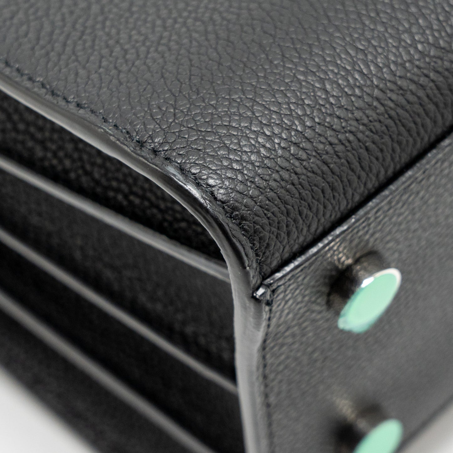 Saint Laurent Sac De Jour grained calfskin black SHW