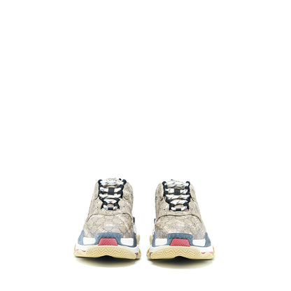 Gucci x Balenciaga Size 39 Triple S The Hacker Project Polyester/Rubber Multicolour