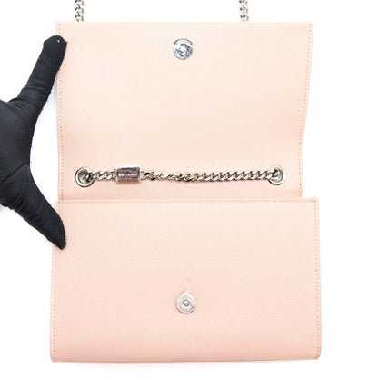 Saint Laurent Kate Tassel Grained Calfskin Pink SHW