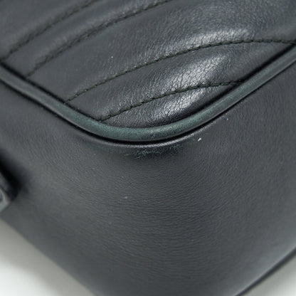 Gucci Marmont small matelasse shoulder bag black