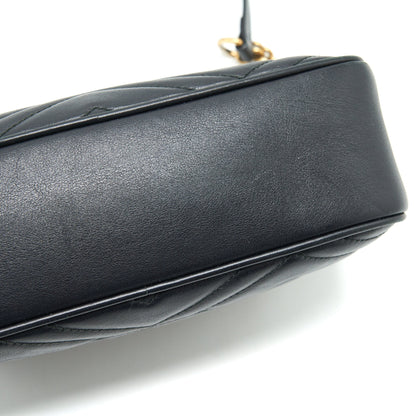 Gucci Marmont small matelasse shoulder bag black