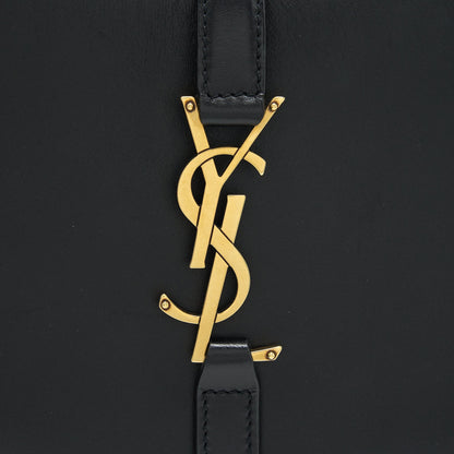 Saint Laurent Le 5 A 7 Hobo Bag calfskin black GHW