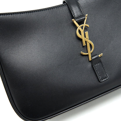 Saint Laurent Le 5 A 7 Hobo Bag calfskin black GHW