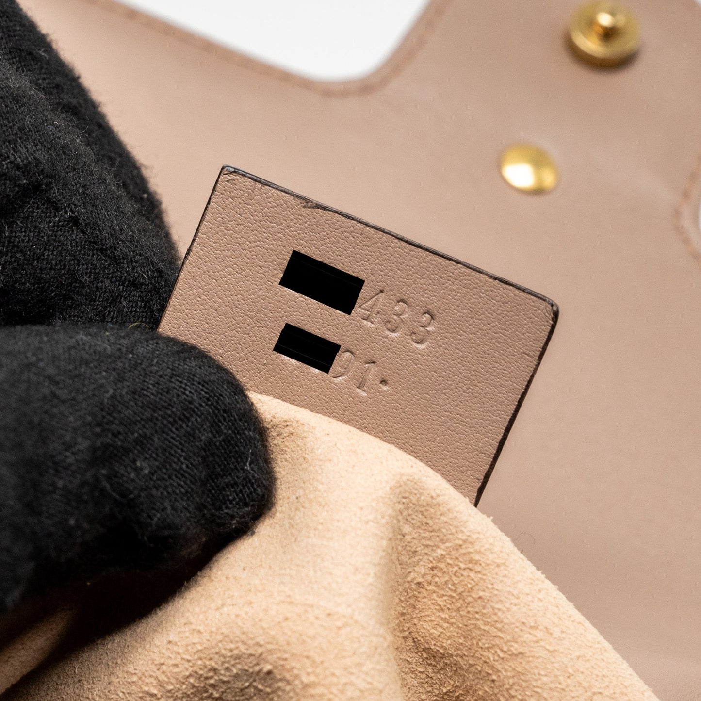Gucci Super Mini GG Marmont Calfskin Beige