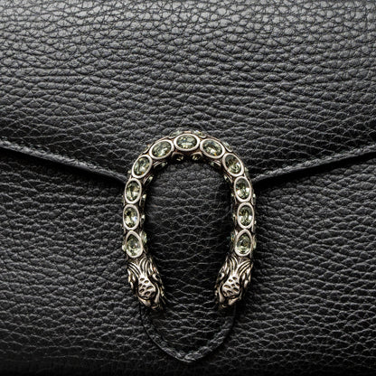 Gucci Dionysus Mini Chain Bag Calfskin Black SHW