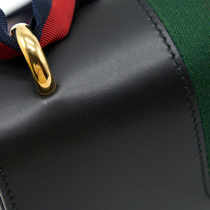 Gucci Small Sylvie Shoulder Bag Black