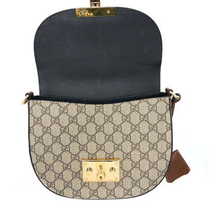 Gucci Web Padlock Crossbody Bag