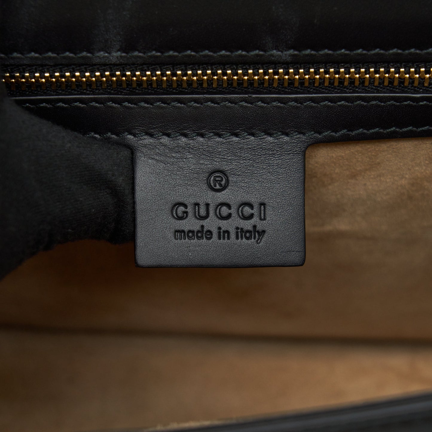 Gucci Small Sylvie Shoulder Bag Black