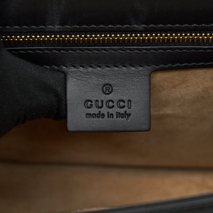 Gucci Small Sylvie Shoulder Bag Black