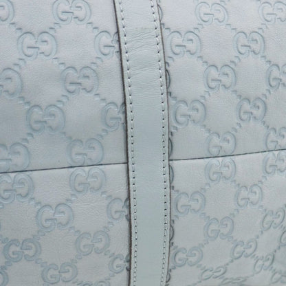 GUCCI Joy Medium Leather Boston Bag Light Blue 265697