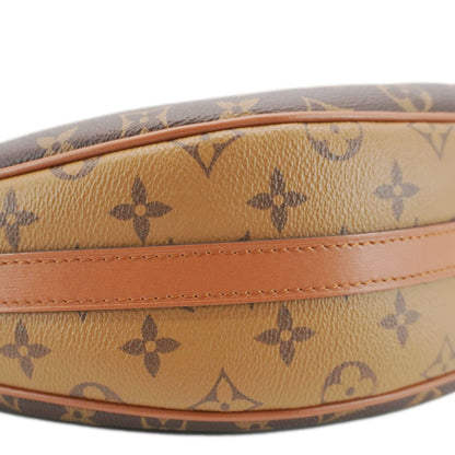 LOUIS VUITTON Loop Reverse Monogram Canvas Shoulder Bag Brown