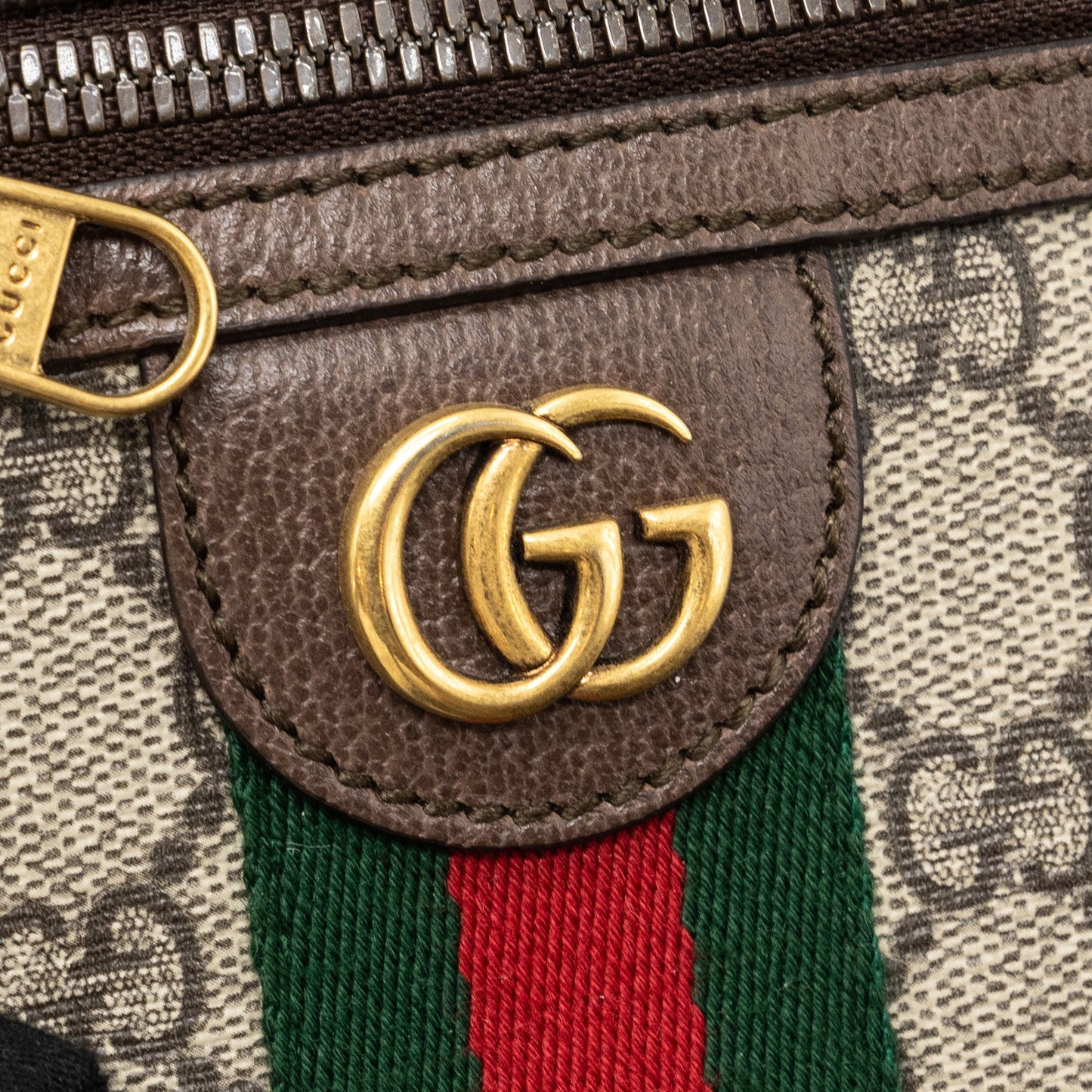 Gucci Ophidia GG shoulder bag canvas/ leather multicolour
