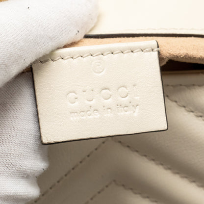 Gucci GG Marmont Super Mini Calfskin White