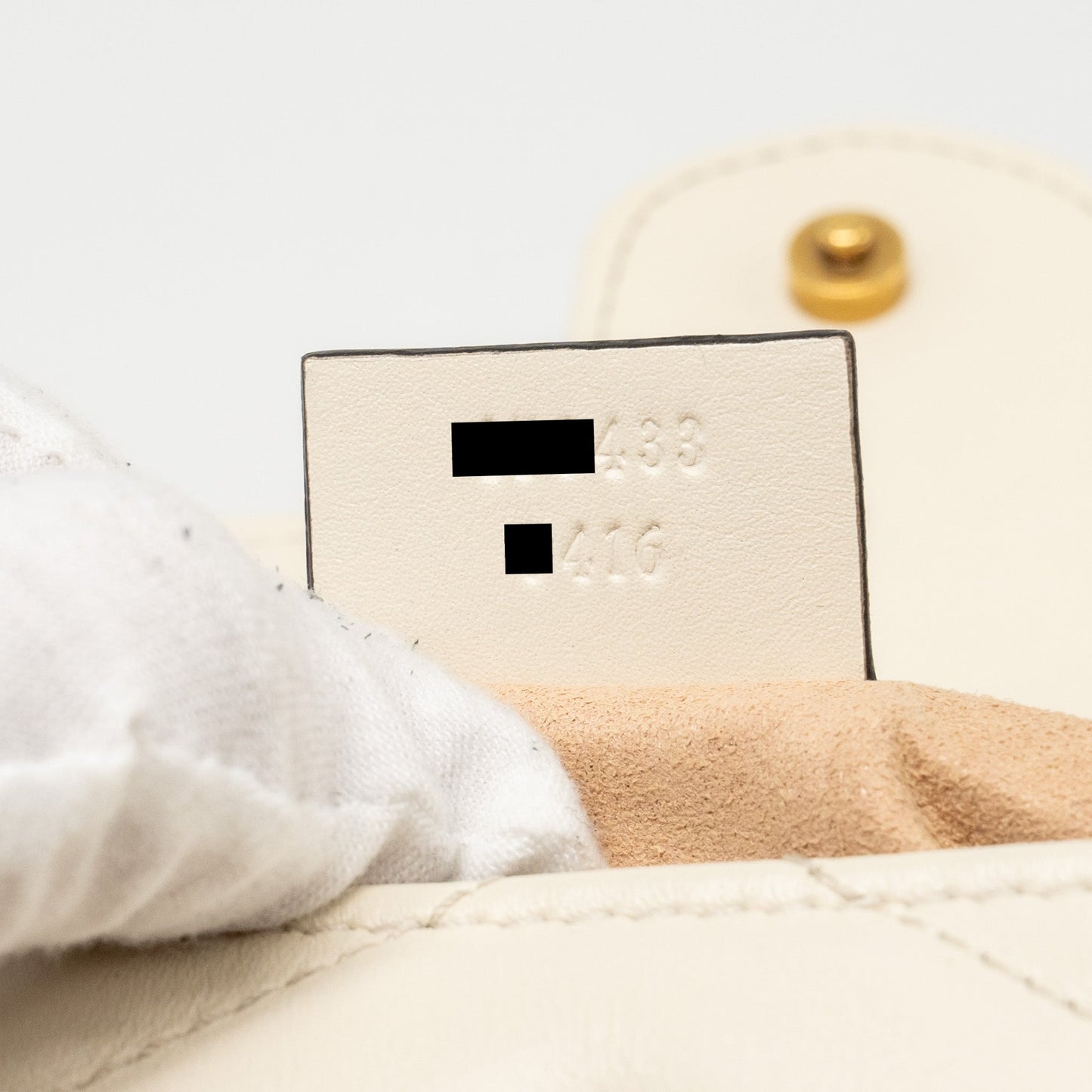 Gucci GG Marmont Super Mini Calfskin White