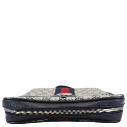 GUCCI Ophodia Small GG Supreme Canvas Messenger Bag Blue 547926