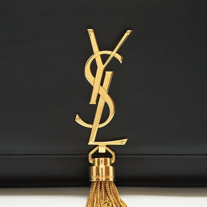 Saint Laurent medium kate bag Tassel black GHW