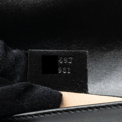Gucci small marmont bag calfskin black