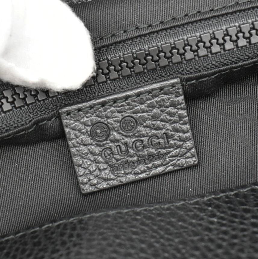 GUCCI GG Supreme Nylon Tote Bag Black 449178