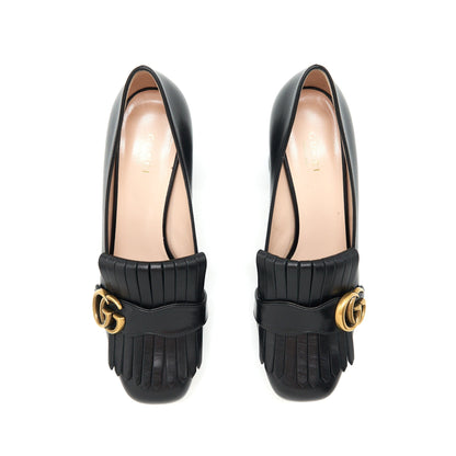 Gucci Size 38.5 GG High-Heel pump Shoes
