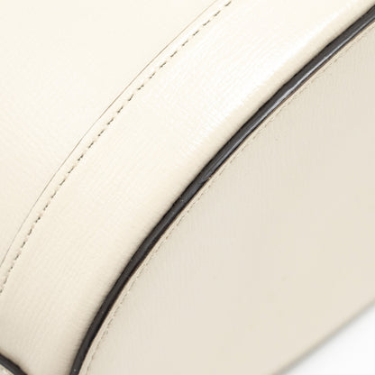 Gucci 1955 Horsebit Bucket Tote Bag Calfskin White