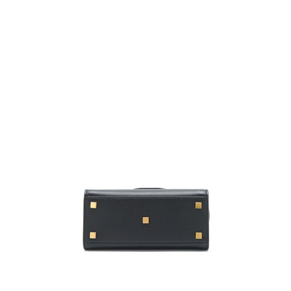 Saint Laurent/YSL Manhattan Nano Shopping Bag Calfskin Black GHW