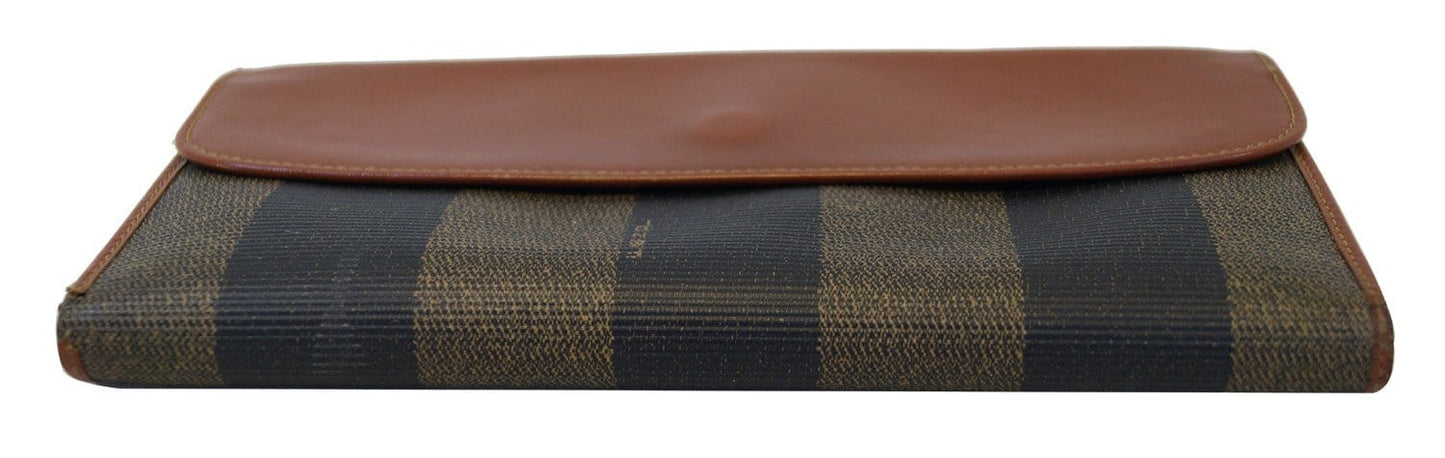 FENDI Brown Leather Wallet