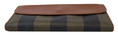 FENDI Brown Leather Wallet