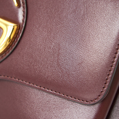 Gucci Arli Small Shoulder Bag Burgundy with