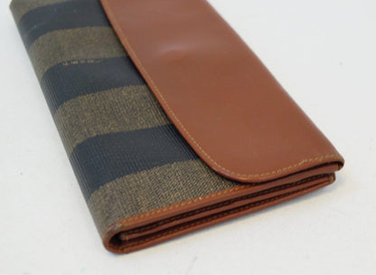 FENDI Brown Leather Wallet