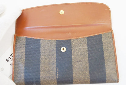 FENDI Brown Leather Wallet