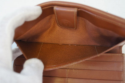 FENDI Brown Leather Wallet