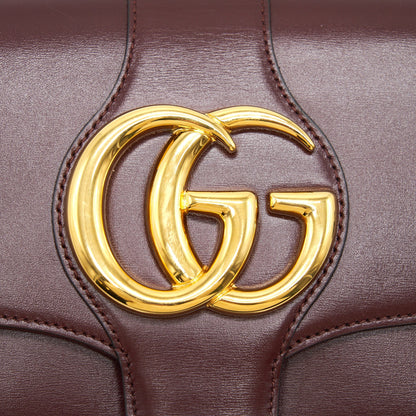 Gucci Arli Small Shoulder Bag Burgundy with