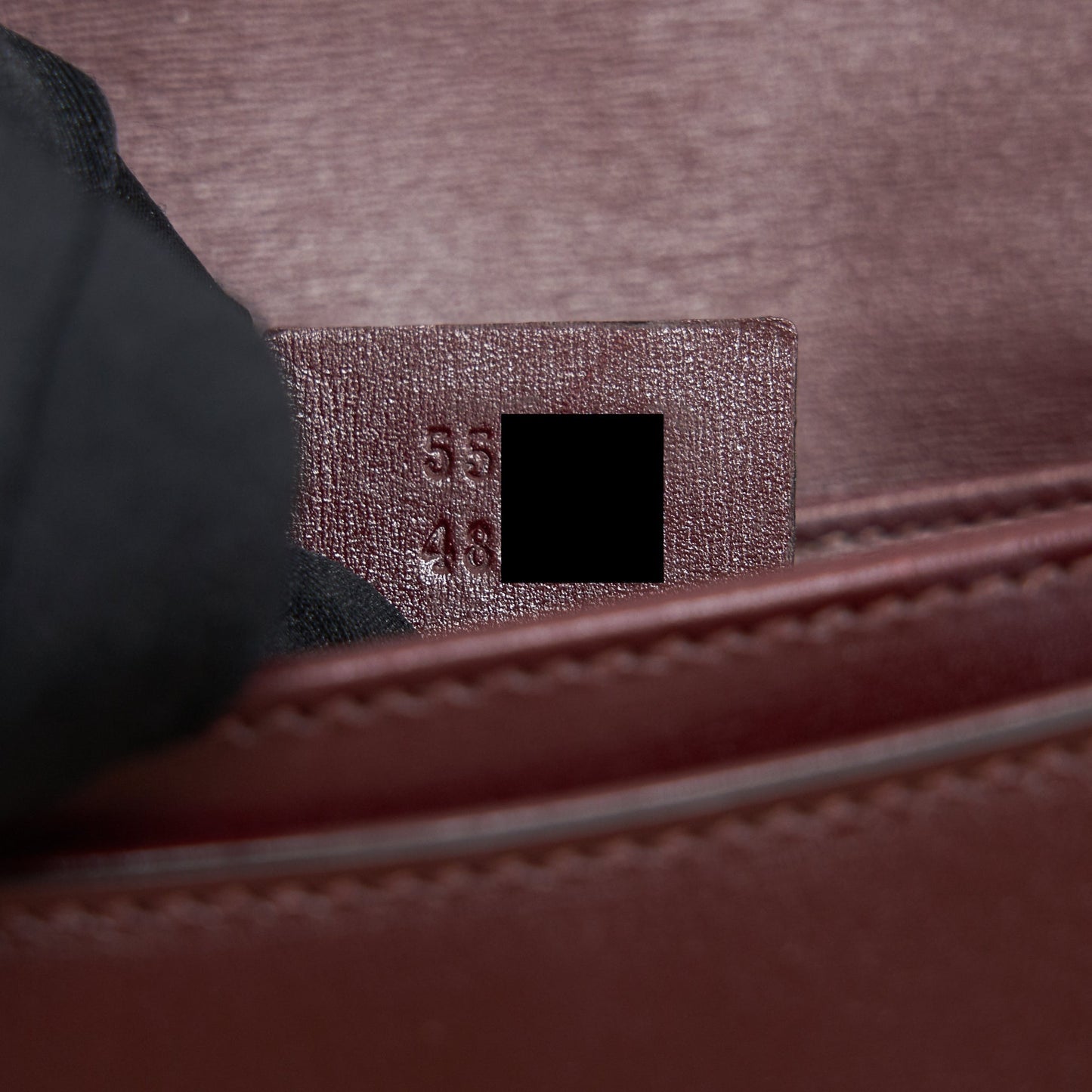 Gucci Arli Small Shoulder Bag Burgundy with
