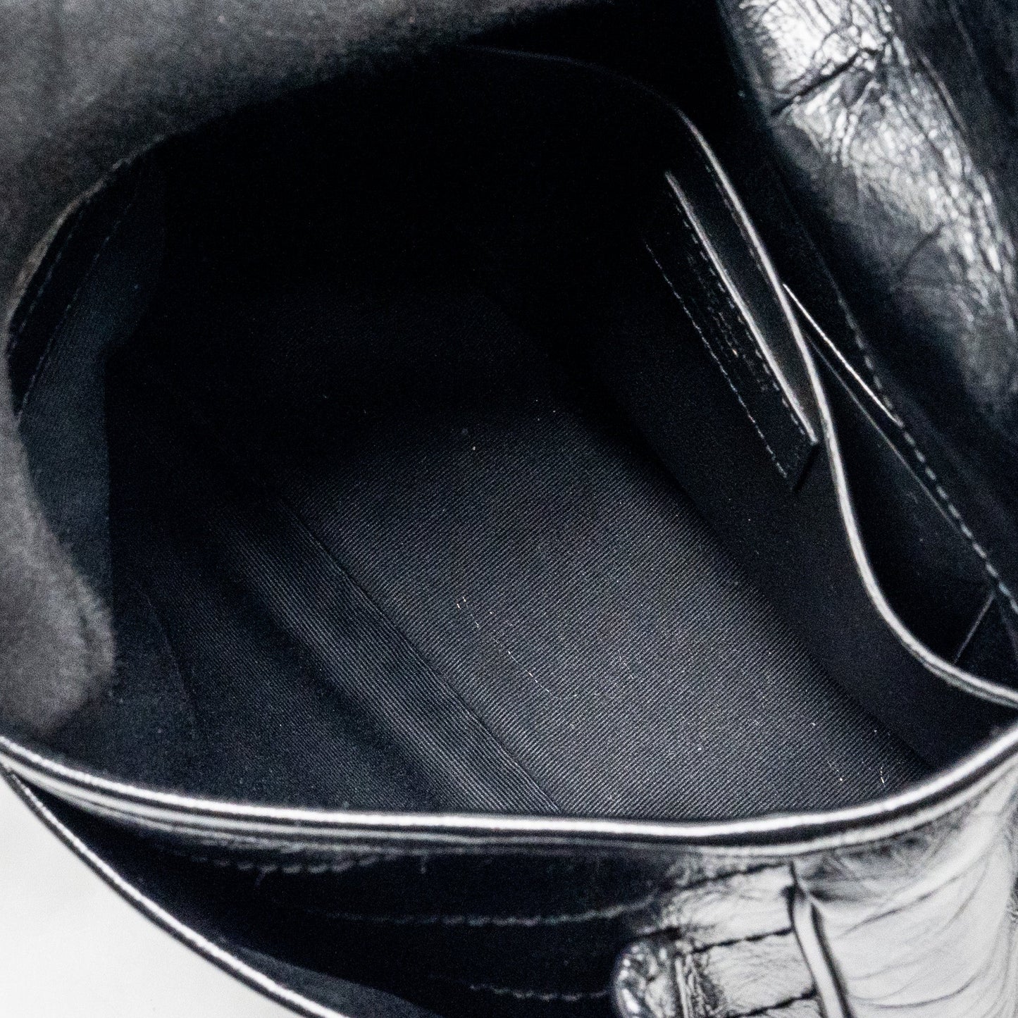 Saint Laurent Baby Niki Leather Black SHW