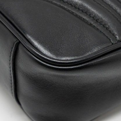 Gucci Medium GG Marmont Shoulder Bag Calfskin Black