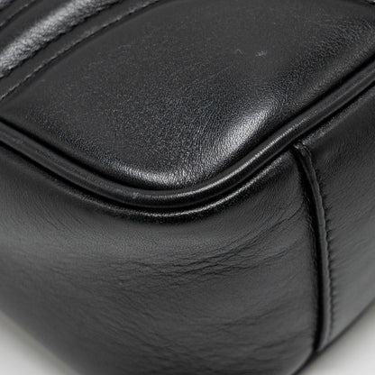 Gucci Medium GG Marmont Shoulder Bag Calfskin Black